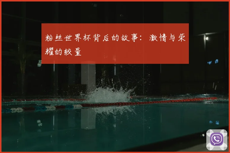 粉丝世界杯背后的故事：激情与荣耀的较量